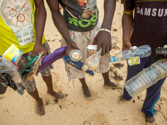 plastic bottles WW242367 Georgina Goodwin