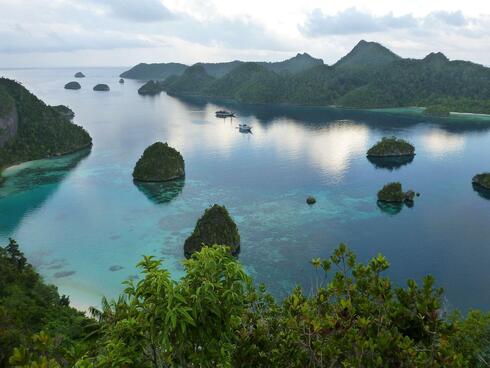 rock islands of Raja Ampat